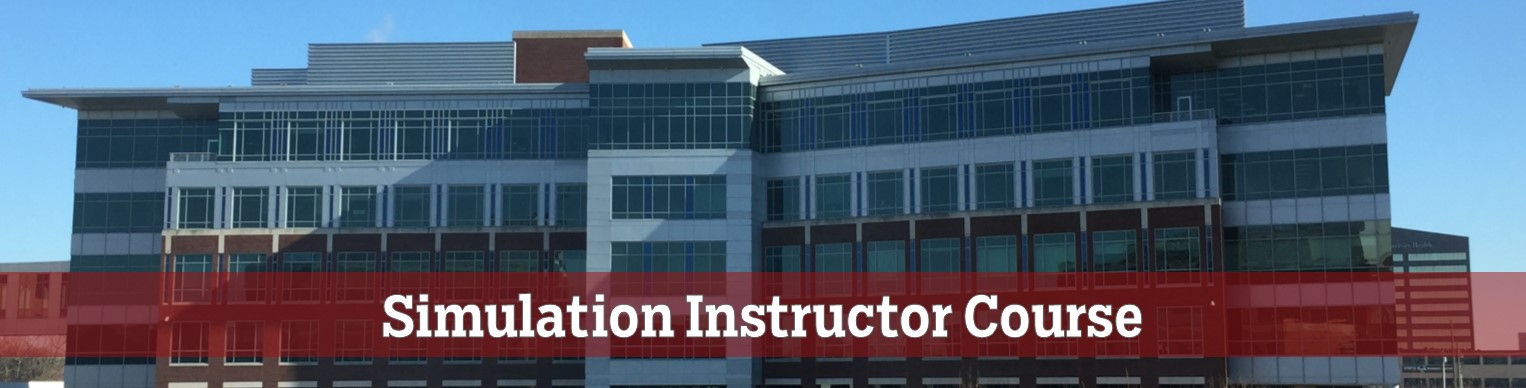 Simulation Instructor Course Banner